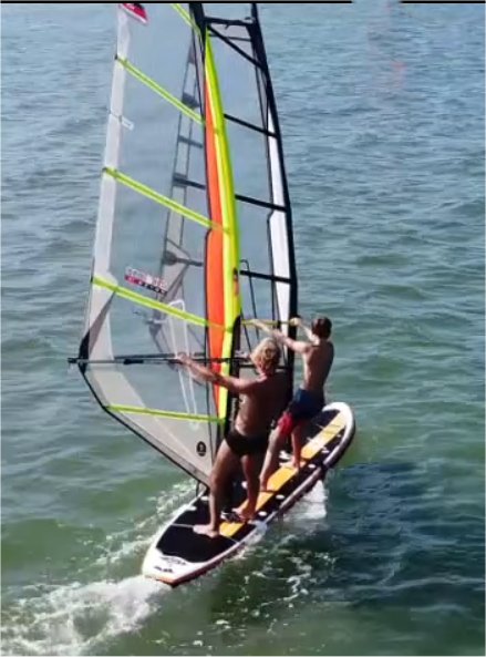 paddleboard windsurf